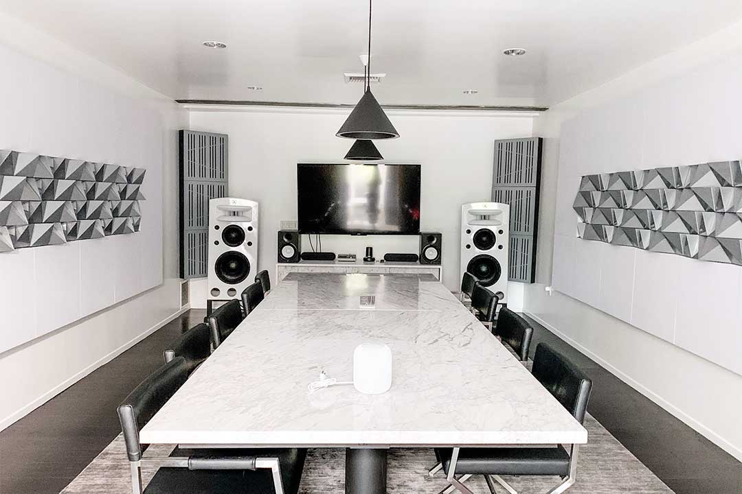 Electric Feel Entertainment Listening Room in Los Angeles
